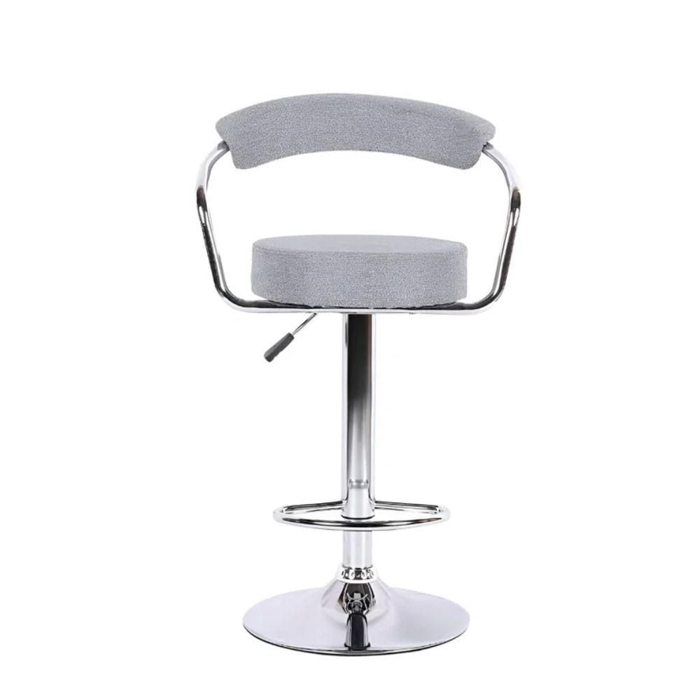 Heavenly Collection Adjustable Stool with stainless steel base SET OF 3