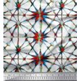thumbnail image 1 of Soimoi polyester Crepe Fabric Floral Tie-Dye Print Fabric by the Yard 52 Inch Wide, 1 of 3