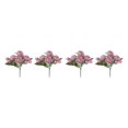 thumbnail image 2 of Youkk 2pcs Easy To Clean – Realistic Appearance – Artificial Flowers For Wedding purple 2Set, 2 of 6