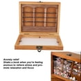 thumbnail image 4 of Miniature Book Box Display Case Cabinet, Anxiety Relief Books Shaking Bookshelf Reduce Stress  for Cafes, 4 of 7