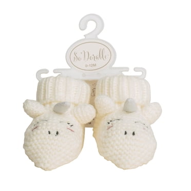 So Dorable Bottines tricot Licorne