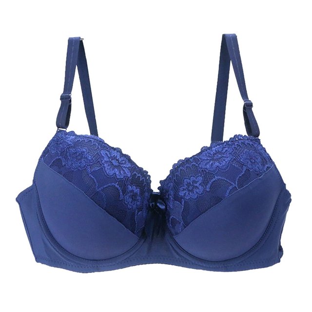 PENGXIANG Fashion Female Lace Printed Coloured Bra Elastic Underwear