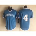 thumbnail image 1 of Retro baseball jersey Kansas City Royals jersey embroidered baseball jersey, 1 of 1