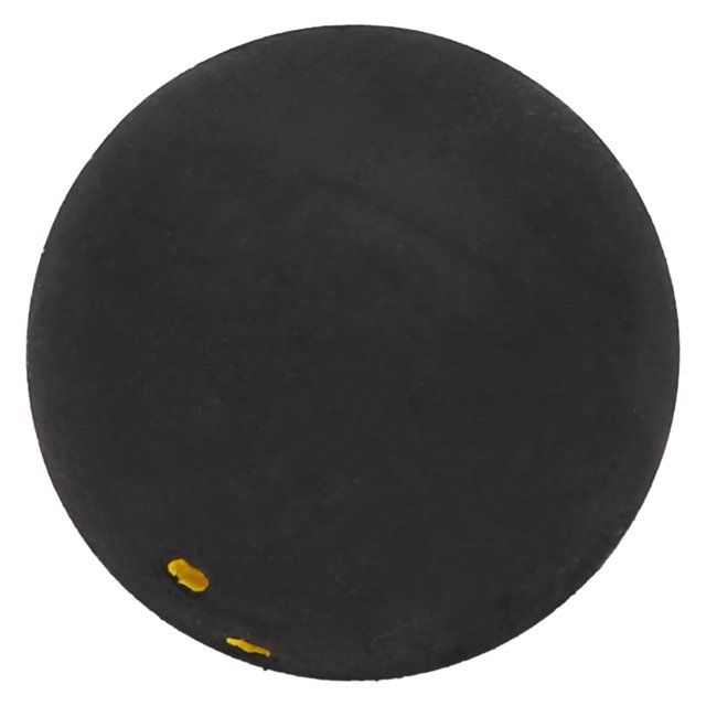 Squash Ball Two-Yellow Dots Low Speed Sports Rubber Balls Professional Player Competition Squash(2 Pcs )