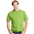 thumbnail image 1 of Hanes Mens ComfortSoft 4-Pack Crewneck T-Shirts, 2XL, Lime, 1 of 4