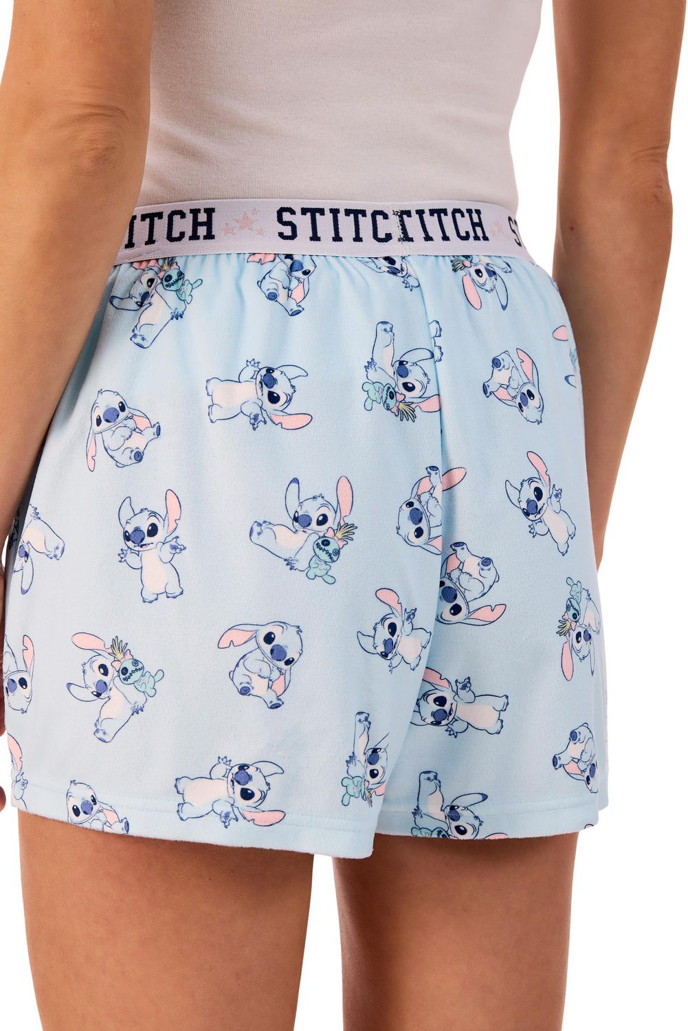 Shorts de nuit Stitch de Disney pour femmes, lot de 2