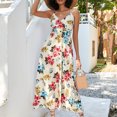 thumbnail image 1 of LOVZFMLL Robes Femmes Mode Femmes Été Imprimé Sans Manches Camis Col en V Dos Nu Robe Décontractée, 1 of 4