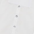thumbnail image 5 of Penkiiy Chemise Décontractée à Manches Longues pour Tout-Petits, Enfants, Bébés Garçons, Col Rabattu, 12-13 Ans, Blanc, 5 of 5