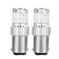 thumbnail image 1 of DYNWAVECA Ampoules Stroboscopiques Clignotantes pour Queue de Voiture pour Lampe Halogène, Applications Larges, Structure Étanche IP68 - Red BAY15D, 1 of 10