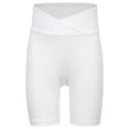 thumbnail image 3 of Doomiva Girls Athletic Swim Shorts Solid Color Shorts Sport Cheer Workout Running White 120, 3 of 5