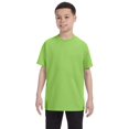 thumbnail image 1 of Jerzees Big Boy's Rib Collar Tear Away Label T-Shirt, Style 29B, 1 of 1