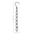 thumbnail image 2 of FESTFENDS 8Pcs Metal Vertical Clothes Storage Hangers Black Closet Organizer for Home, 2 of 8