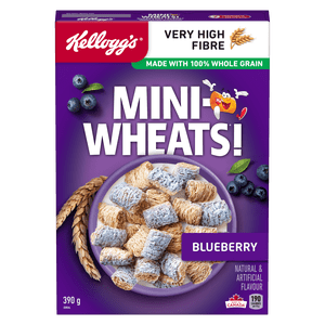 Mini-Wheats® Blueberry Céréales de saveur 390g