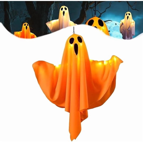 Économies sur les Décorations d'Halloween, Pendentif Lumineux d'Halloween à Moins de 1 $ Pendentif Décoratif pour Fête Familiale d'Halloween
