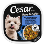 Cesar Home Delights Pot Roast with Spring Vegetables Soft Wet Dog food
