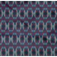 thumbnail image 4 of oneOone Organic Cotton Poplin Twill Fabric Geometric Ikat Print Sewing Fabric BTY 42 Inch Wide, 4 of 4