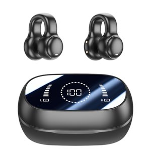 The Long Call True Wireless Bone Conduction Bluetooth Earphones 5.3 No in Ear High Fidelity Sound Quality Dual Hd Calling 480H Long Battery Life Cannot Be Thrown Off The Sports Head The Long Song