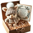thumbnail image 1 of D Mini Bunny Easter Gift Box With Soft Plush Fabric, Cute Rabbit Design And Sturdy Construction For Holiday Treats, Kids Presents And Party Favors, 1 of 3