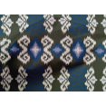 thumbnail image 4 of oneOone Cotton Poplin Fabric Diamond & Swirl Ikat Decor Fabric Printed BTY 56 Inch Wide, 4 of 4