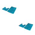 thumbnail image 3 of kurtrusly 1/2/3 Polyester Chenille Rug Carpet With Soft Texture Good Stepping Feeling And Strong Grip Prompt Lake Blue 50*80+50*50 2PCS, 3 of 6