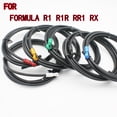 thumbnail image 3 of Mosiee Trousse Pratique de Durite de Frein en Matériau de Haute Qualité Caoutchouc R1R Bleu pour Formule R1 Vert Rx Rouge Argent 2 Mètres, 3 of 8