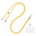 thumbnail image 1 of Unique Bargains Phone Lanyard with Transparent Patch, Egg Yellow, 1 Piece, 1 of 5