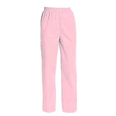 Pantalon d'Uniforme Cargo pour Femmes à Taille Entièrement Élastique