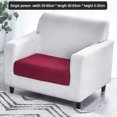 thumbnail image 1 of CAROOTU Solid Color Thicken Elastic Sofa Seat Cushion Cover Furniture Protector Corn, 1 of 5