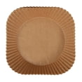 thumbnail image 4 of TITAN Feuilles en Papier Parchemin pour Friteuse à Air, Forme Carrée, Design en Couronne, 100 Pièces, 4 of 5