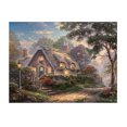 thumbnail image 2 of Ceaco Thomas Kinkade Special Edition 750-Piece Puzzle Lovelight Cottage, 2 of 2