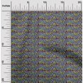 thumbnail image 1 of oneOone Cotton Poplin Fabric Leaves & Floral Block Decor Fabric Printed BTY 42 Inch Wide, 1 of 5