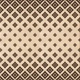 thumbnail image 1 of Ahgly Company Machine Washable Indoor Square Transitional Saddle Brown Area Rugs, 5' Square, 1 of 7