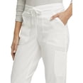 thumbnail image 2 of Scrubstar Women's Core Essentials Stretch Poplin Drawstring Scrub Pant, 2 of 6