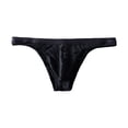 thumbnail image 3 of Breathable Pure Color Jacquard Mesh Briefs for Daily Wear Men’s Underwear Lightweight Comfort, 3 of 3