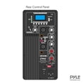 thumbnail image 2 of Pyle Portable 10 Inch Bluetooth 2 Way Full Range PA Cabinet Loud Speaker System, 2 of 6