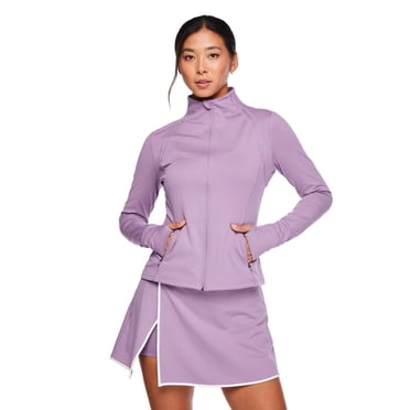 Veste zippée sur la longueur Athletic Works pour femmes