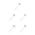 thumbnail image 2 of Ruiboury Exquisite Stainless Steel Mixing Spoon For Tea Essential For Tea Lovers Essential For Tea Drinking Stainless Steel Spoon Dog Paw Colander Sil 1 5Set, 2 of 6