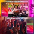 thumbnail image 3 of Ksipze 100FT led Lights Strip for Bedroom Smart Music Sync RGB Color Changing with App and Remote Control, Power Supply Led Strip Lights Lumiere Led 30M for Home Party Room Decor, 3 of 8