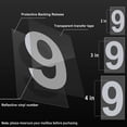 thumbnail image 4 of ZTTD Mailbox Numbers for Outside 5 Sets 0-9 Reflective Number Stickers Strong Self Adhesive Address Numbers for Houses Silver 4 Inch, 4 of 9