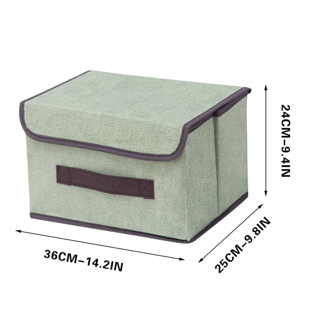 Birdeem Nonwoven Folding Organizer Storage Box Dormitory Clothes Clutter Storage