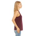 thumbnail image 3 of Bella Canvas 6008 Women`s Jersey Racerback Tank, XL, Maroon, 3 of 3
