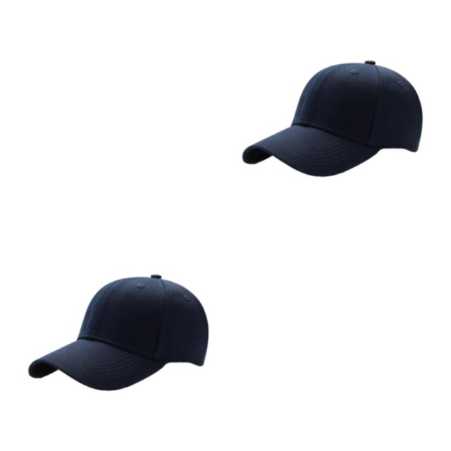 Youkk Breathable And Adjustable Sun Cap For Outdoor Activities Sporty Style Sport Cap dark blue 2Set