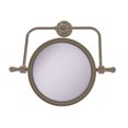 thumbnail image 1 of Retro Wave Collection Miroir de Maquillage Pivotant Mural 8 Pouces de Diamètre avec Grossissement 4X - RWM-4/4X-PEW, 1 of 1