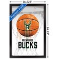 thumbnail image 2 of NBA Milwaukee Bucks - Ballon goutte à goutte 20, 2 of 4