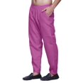 thumbnail image 3 of Atasi Men Solid Dupion Ready Made Pajama Ethnic Wear Adjustable Elastic Pants, 3 of 5
