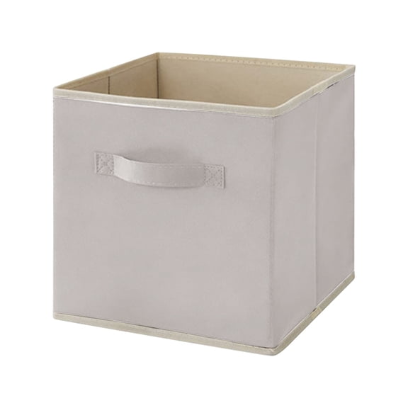 tumgatte Organiseur de Vêtements et Jouets Sans Couvercle Boîte de Rangement de Bureau Tiroir de Garde-Robe Boîte de Rangement Non Tissée Style Beige Aubaines Wal&mart