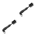 thumbnail image 3 of QualitChoice Double-Sided for Golf Club Cleaning Brush Reusable Stain Maintenance Tool with Groove Outside Training Accessories Black 2Set, 3 of 6