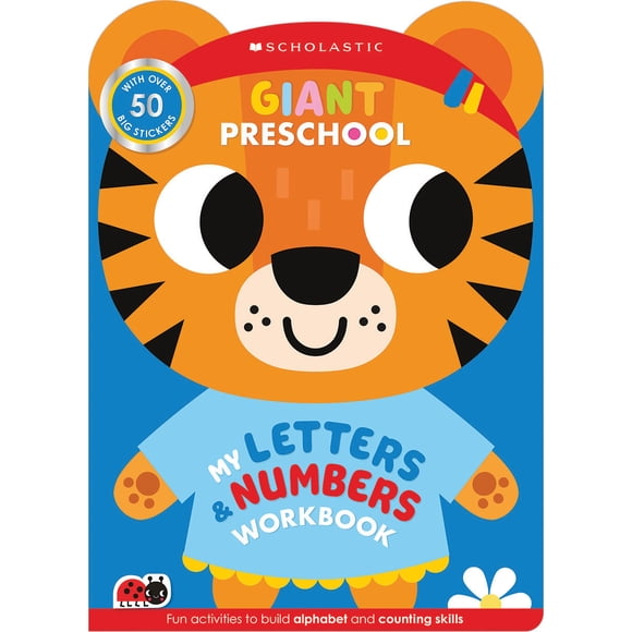 Seasonal : Giant Preschool: My Alphabet And Counting Workbo By Scholastic