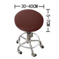 thumbnail image 2 of Round Bar Stool Seat Covers Washable Stool Cushion Slipcover Elastic Bar Chair Covers for 12-15 Inch Chair, 2 of 7