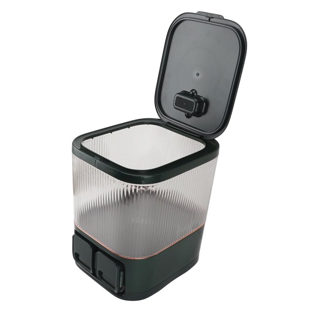 Grand Contenant de Rangement pour Riz à Grande Capacité, Prévention de l'Humidité, Bac Distributeur Hermétique en Plastique pour Farine pour pour Maison Cuisine Garde-Manger